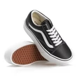 Vans Old Skool Stackform cipő Leather Black True White