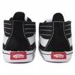 Vans Sk8-Hi Crib baba cipő Black True White