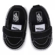 Vans Sk8-Hi Crib baba cipő Black True White