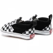 Vans Slip-on Crib baba cipő (Checkerboard) Black White Vans Slip-on Crib baba cipő (Checkerboard) Black White