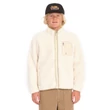 Volcom Muzzer Fuzzar Sherpa zipzáros pulóver Dirty White
