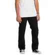 Volcom Solver Denim Modern Straight nadrág Blackout Volcom Solver Denim Modern Straight nadrág Blackout