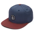Volcom Quarter Twill Snapback sapka Cruzer Blue