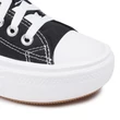 Converse Chuck Taylor All Star Move Ox cipő Black White White