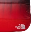 The North Face Nuptse Tote válltáska Fiery Red Dip Dye Medium Print TNF Black