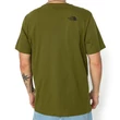 The North Face Simple Dome póló Forest Olive