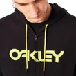 Oakley Teddy kapucnis zipzáros pulóver Black Sulphur