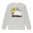 Ripndip No Music No Life hosszú ujjú póló Sleeve Grey
