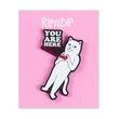 Ripndip You Are Here kitűző