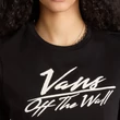 Vans Go Anyplace Crew Crop póló Black