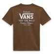 Vans Holder Street Classic póló Coffee Liquer White