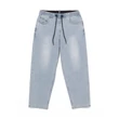 Volcom Freazy Loose Elastic Waist Denim nadrág Desert Dirt Indigo