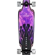 Globe Outlier Drop Through Longboard komplett gördeszka Purple Flames 9.6X36 Globe Outlier Drop Through Longboard komplett gördeszka Purple Flames 9.6X36