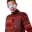 Oakley Mountain Fire Sherpa zipzáros pulóver Grenache Norway Pattern