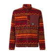 Oakley Mountain Fire Sherpa zipzáros pulóver Grenache Norway Pattern