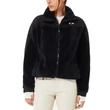 Oakley Womens Mountain Fire Sherpa Zip pulóver Blackout