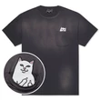 Ripndip Lord Nermal Pocket póló Charcoal Vintage Wash
