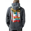 Ripndip Nerms Cans kapucnis pulóver Charcoal Vintage Wash