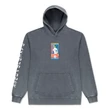 Ripndip Nerms Cans kapucnis pulóver Charcoal Vintage Wash