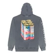 Ripndip Nerms Cans kapucnis pulóver Charcoal Vintage Wash