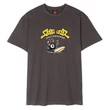 Santa Cruz Windowski Surf Front póló Washed Black