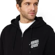 Santa Cruz Wooten Duo Zip zipzáros kapucnis pulóver Black