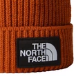 The North Face Logo Box Pom téli sapka Earthen Cooper