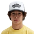 Vans Classic Patch Curved Trucker sapka Black White