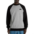 Vans Core Basic Raglan Crew pulóver Black Cement Heather
