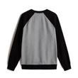 Vans Core Basic Raglan Crew pulóver Black Cement Heather