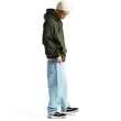 Vans Left Chest II Loose Fit kapucnis pulóver Dried Kelp