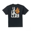 Volcom Fa Callum Rooney póló Antique Black