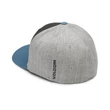 Volcom Full Stone Hthr Xfit fullcap sapka Blue Rinse