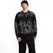 Volcom Stone Jacquard kötött pulóver Black