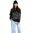 Volcom Stone Jacquard kötött pulóver Black