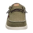Heydude Wally Braided cipő Burnt Olive Delicioso Brown