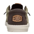 Heydude Wally Braided cipő Burnt Olive Delicioso Brown