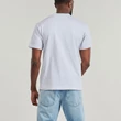 Vans Left Chest Logo póló Light Grey Heat