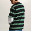 Vans Mesa Stripe póló Black Vivid