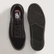 Vans SKATE Old Skool Wafflecup cipő Black Dark Gum