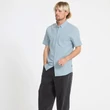 Volcom Everett Oxford rövidujjú ing Wrecked Indigo