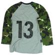 Asphalt Yacht Club AYC Logo raglan Grey-Camo Asphalt Yacht Club AYC Logo raglan Grey-Camo