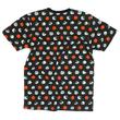 Asphalt Yacht Club Point Floral Multi póló Black Asphalt Yacht Club Point Floral Multi póló Black