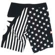DGK Angle Justice Boardshort úszónadrág Black-White DGK Angle Justice Boardshort úszónadrág Black-White