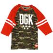 DGK Worldwide LS raglan Camo-Red DGK Worldwide LS raglan Camo-Red