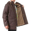 Iriedaily City Arctic kabát Brown Melange