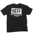 Neff New World Tee póló Black Neff New World Tee póló Black