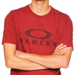 Oakley O Bark póló Iron Red