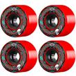 Powell Peralta Soft Slide Snakes kerék szett 69mm 75A Red 4db Powell Peralta Soft Slide Snakes kerék szett 69mm 75A Red 4db