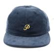 Primitive Mini Classic P strapback sapka navy cord Primitive Mini Classic P strapback sapka navy cord